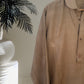Ira Silk Polo Shirt Size Medium
