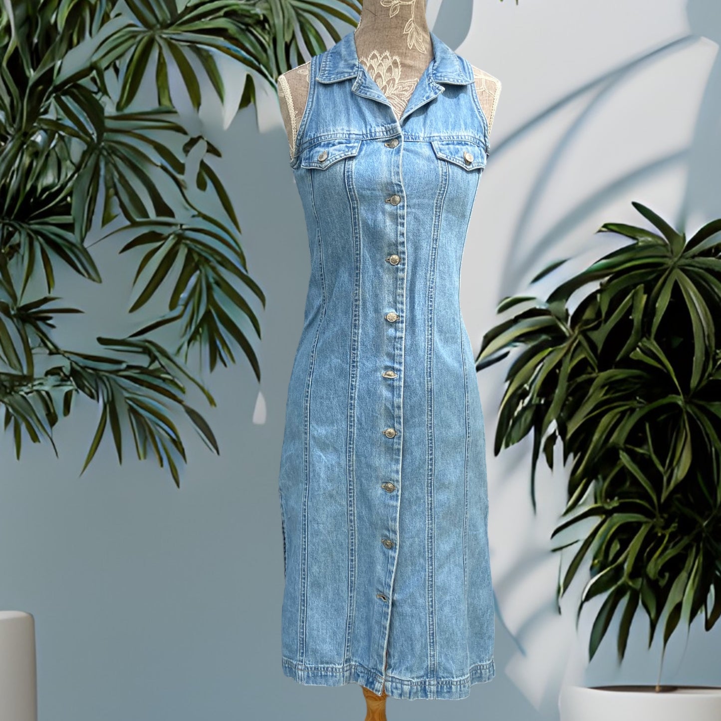 Trash Denim Dress Size 6