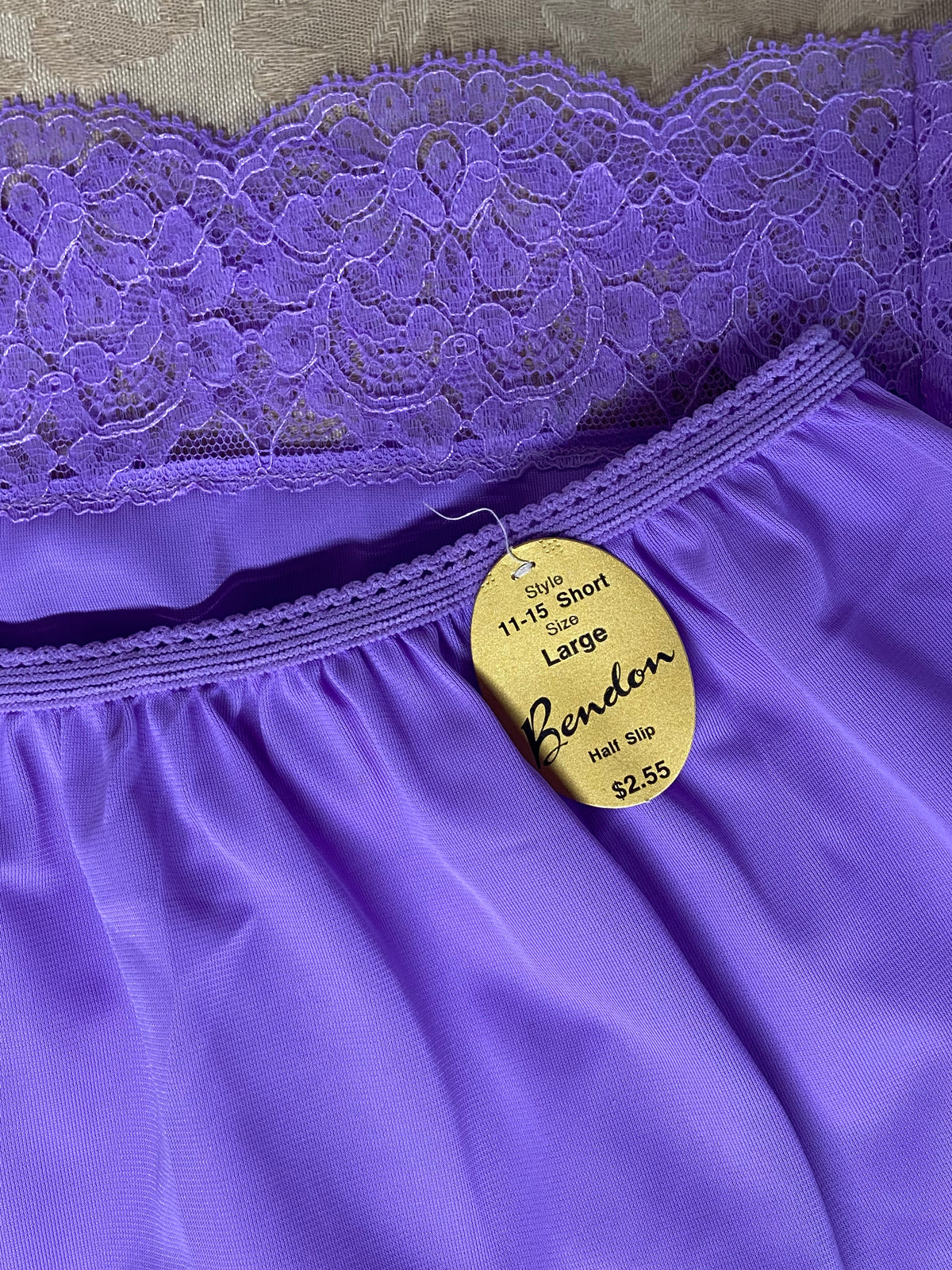 Bendon Pastel Purple Half Slip Skirt 10