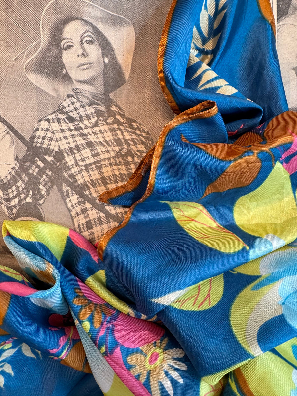 Fine Choice Large Vintage Scarf