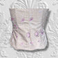 Floral corset top  Size S/ 10