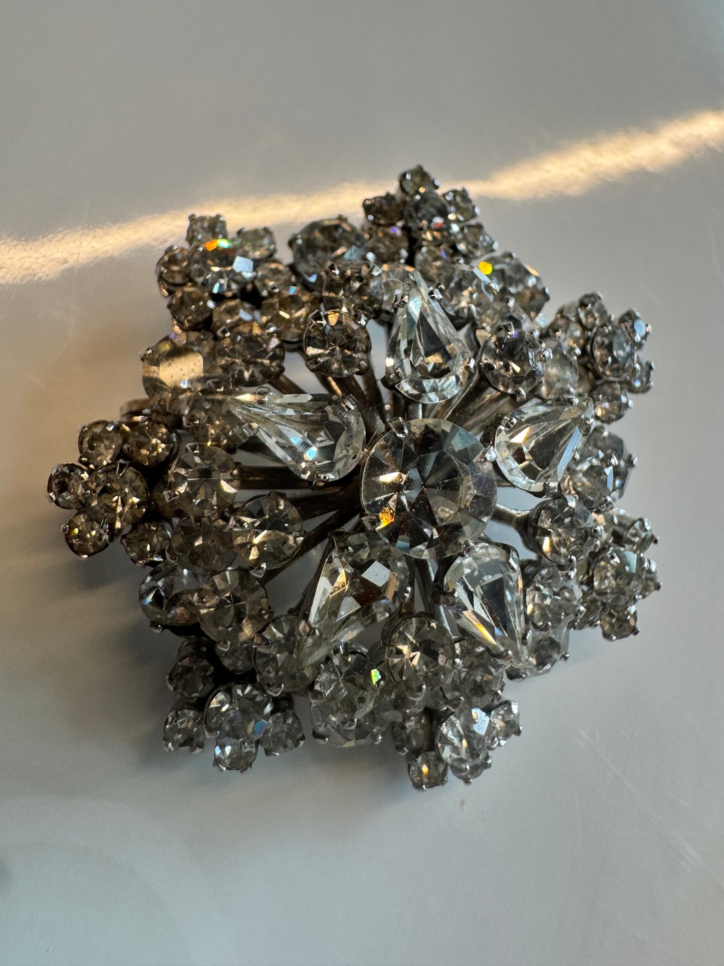 Sylvia Diamate Brooch