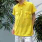 C & A Sunshine Polo Shirt Size Medium