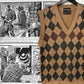 Bailey Argyle Vest Size M