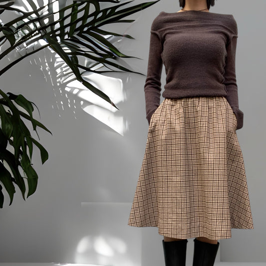 Bethany Plaid Skirt Size 6-8