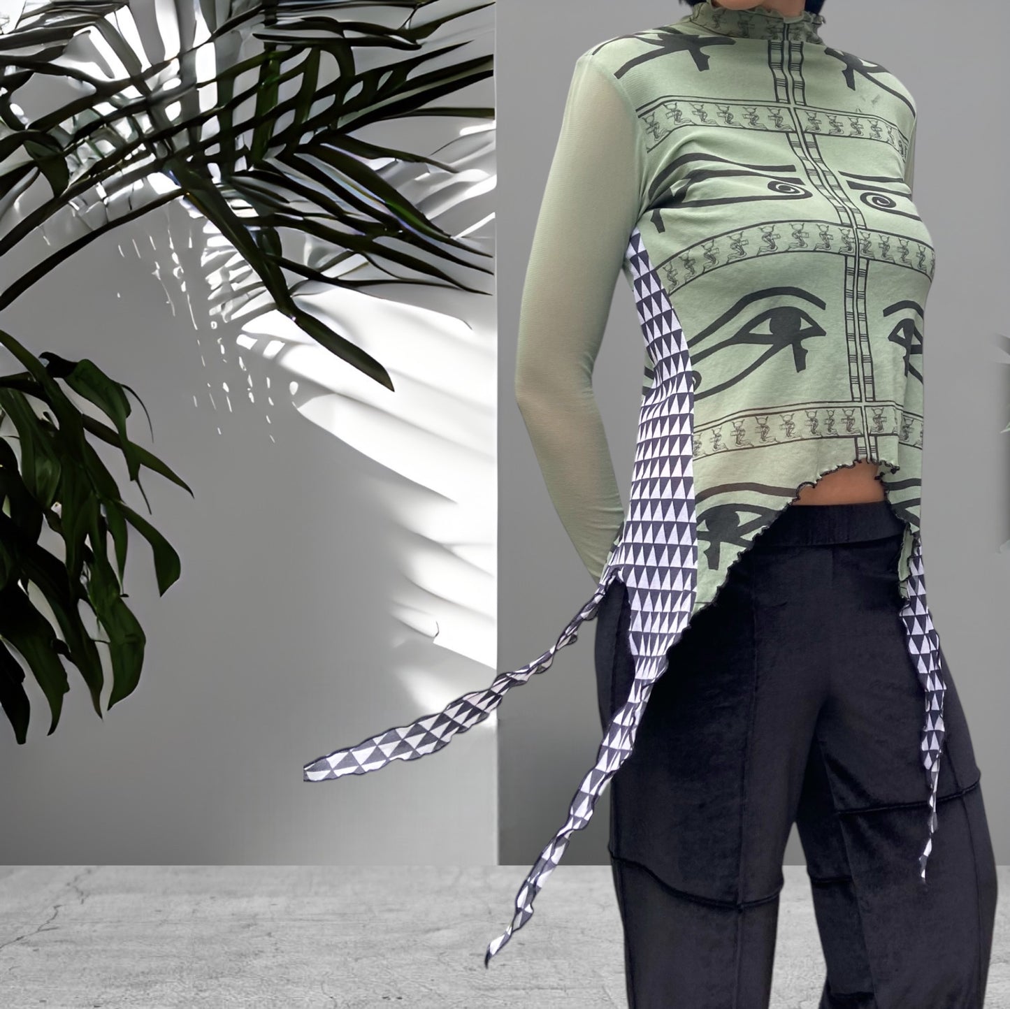 Cleo Long sleeve Top Size M