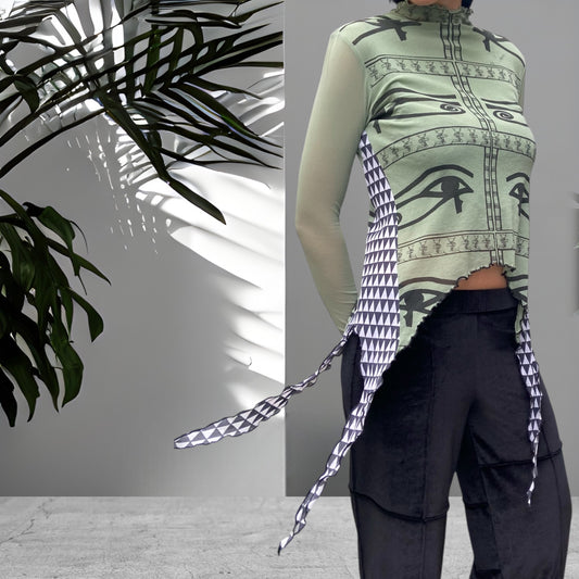Cleo Long sleeve Top Size M