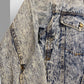 SSJ Acid Wash Denim Jacket  Size M - L