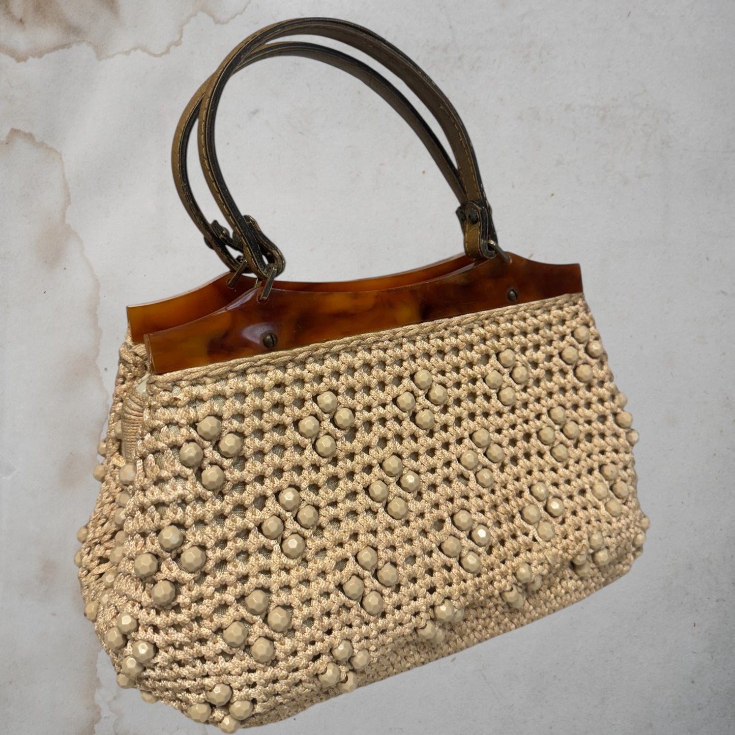Patty Crochet Vintage bag Small