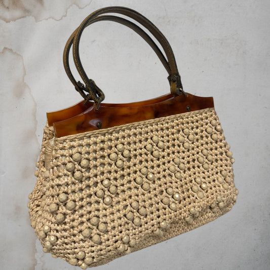 Patty Crochet Vintage bag Small