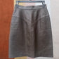 Giradelli Leather Skirt Size 12
