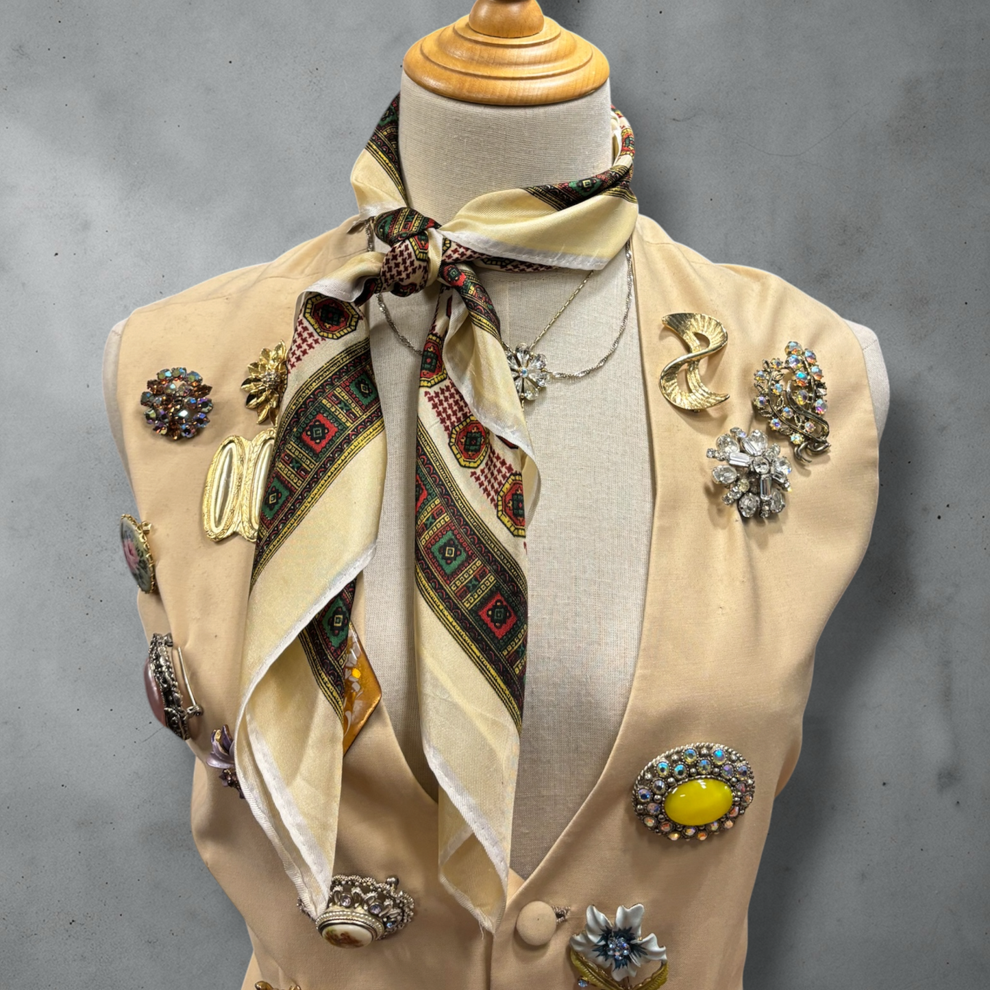 Brittany Geometric Scarf