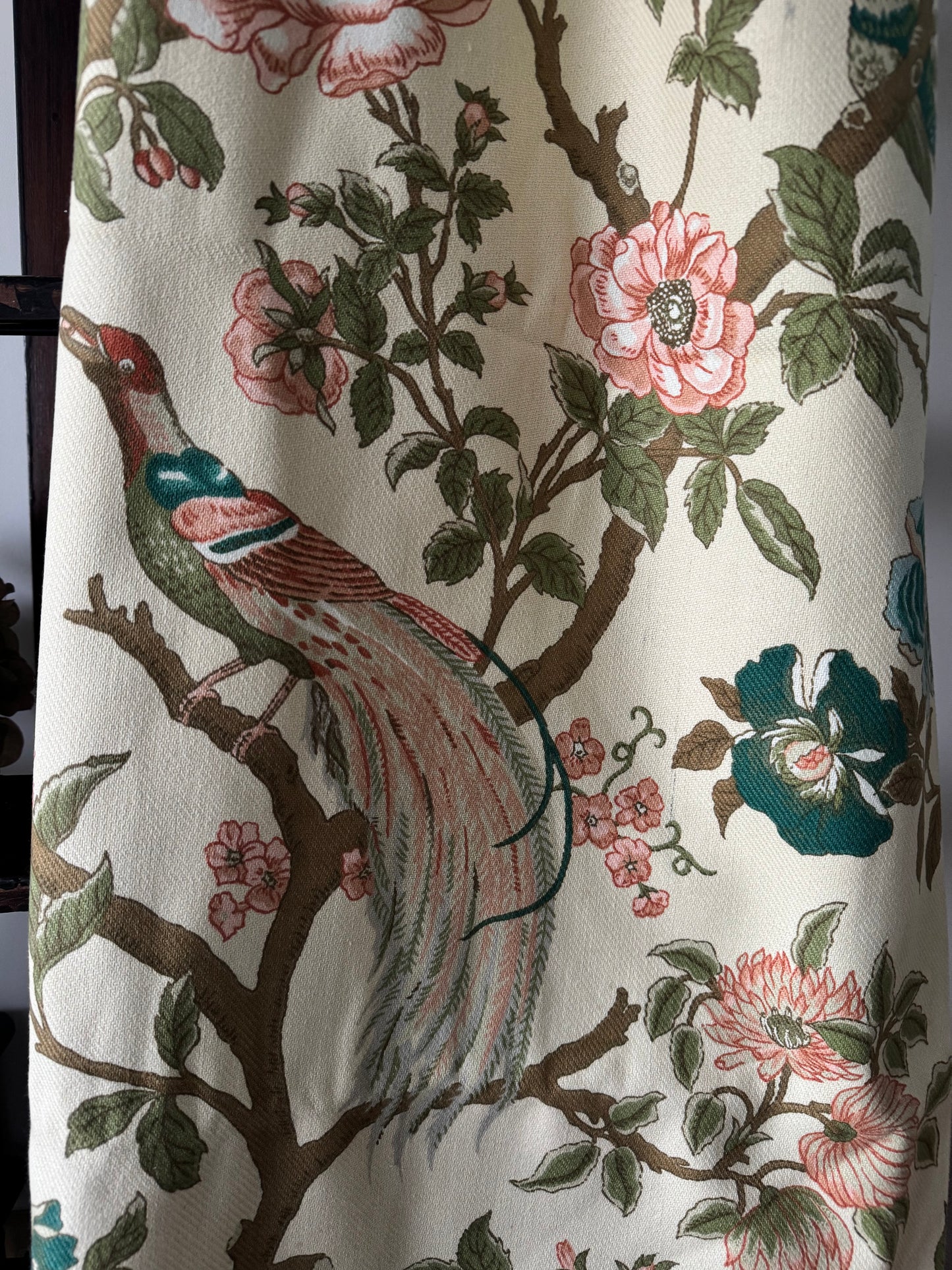 Paradise Bird Vintage Fabric