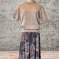 Oatmeal Knit Top Size 12