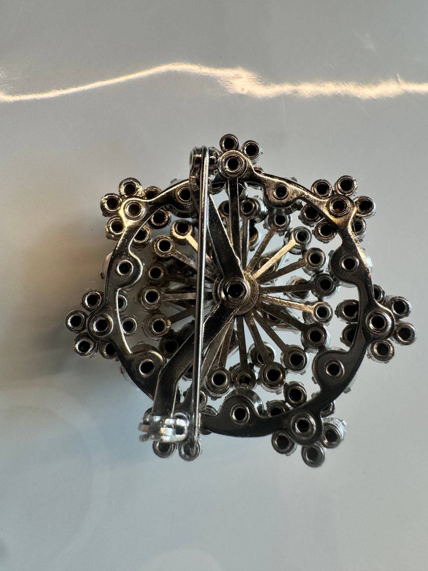 Sylvia Diamate Brooch