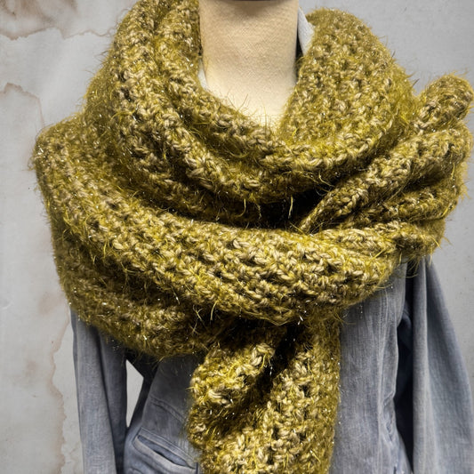 Brie Crochet Scarf Lge