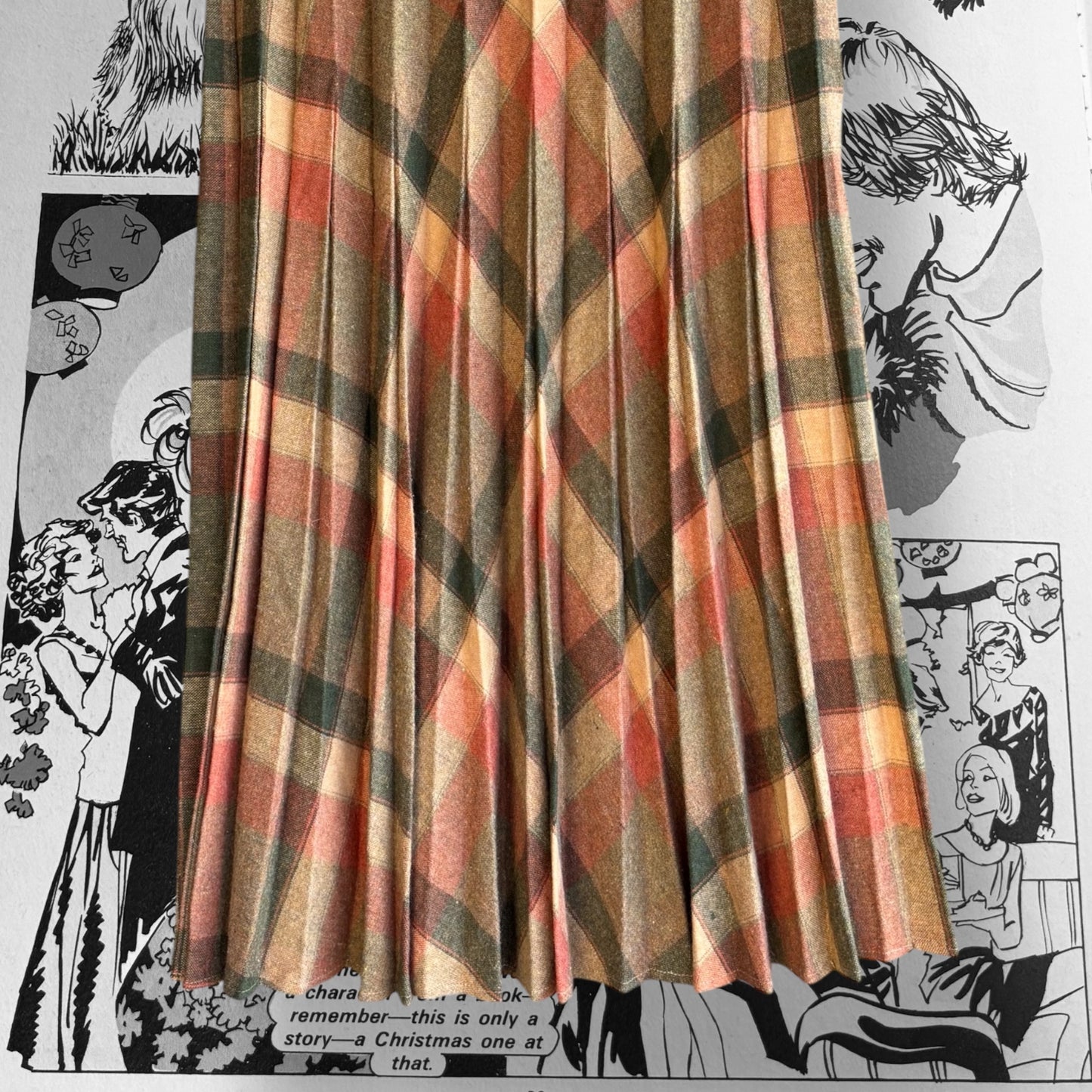 Brianna Plaid Skirt Size 12/14