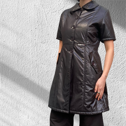 Cassandra Black Overcoat Size S