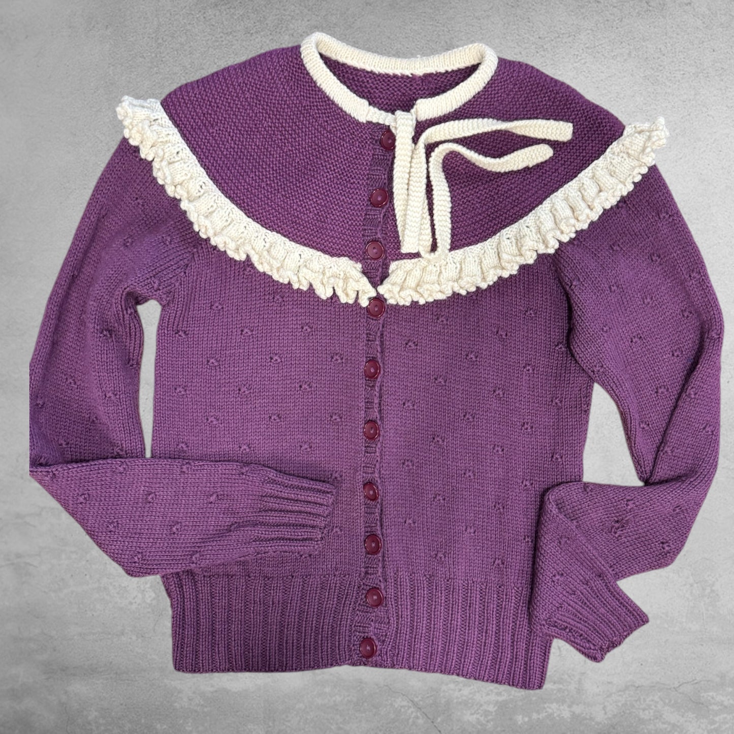 Violet Cardigan Size 10/ 12