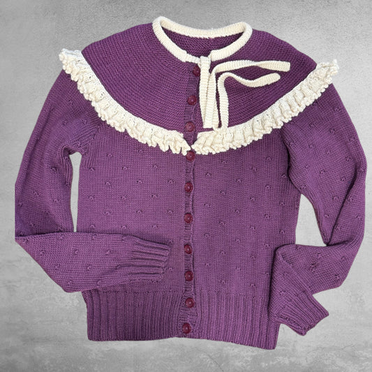 Violet Cardigan Size 10/ 12
