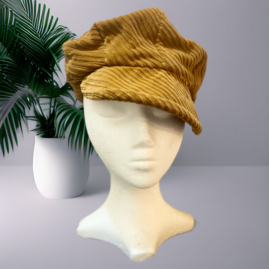 Devon Cord Paperboy Hat