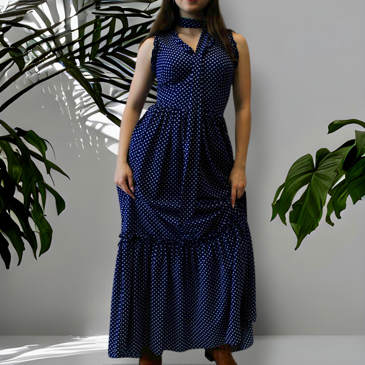 Jennifer Polka Dot Dress Size S