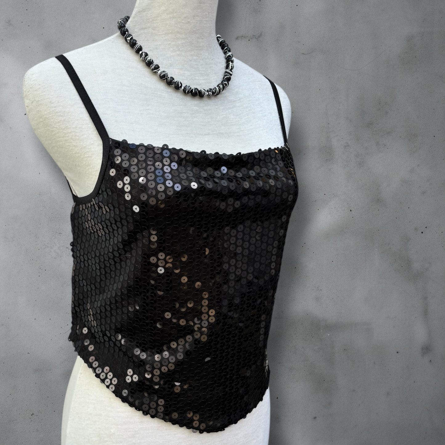 Sasha Sequin Top Size 14
