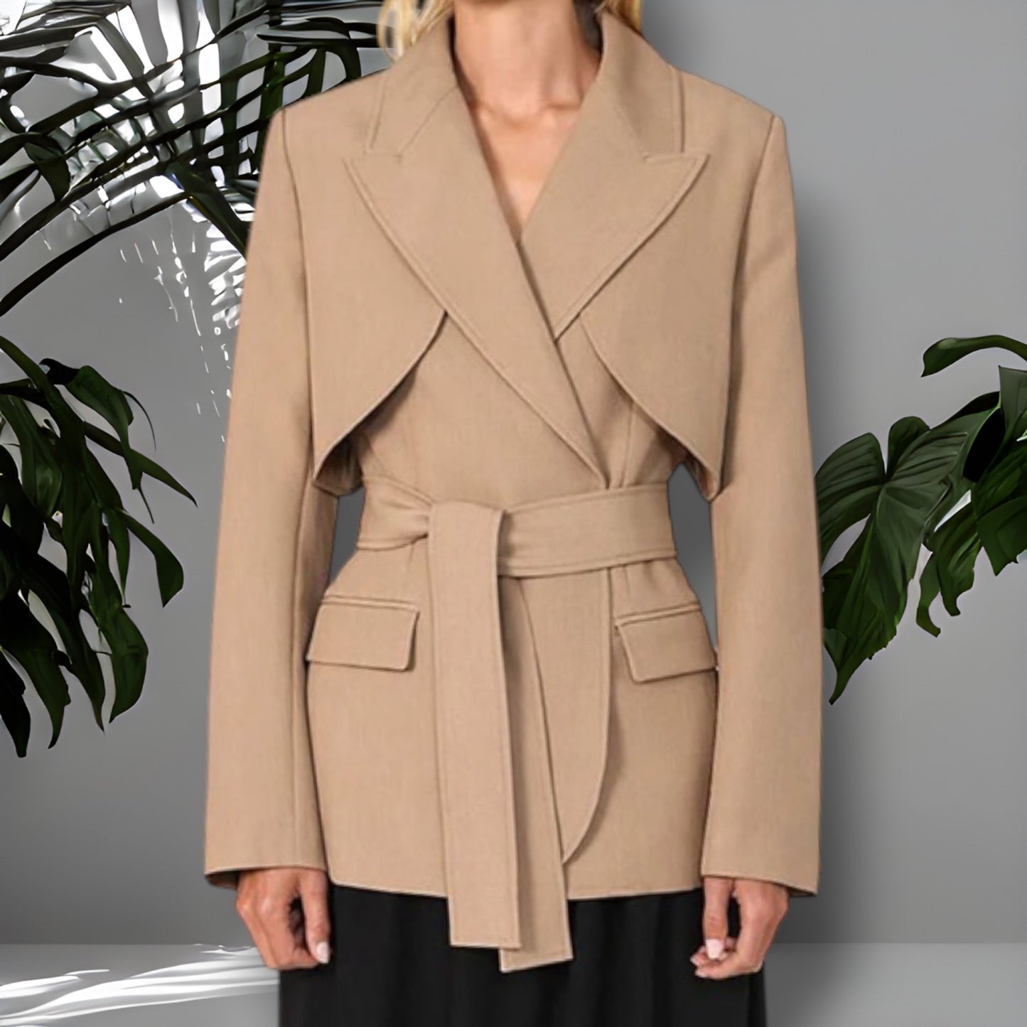 Margin Tie Blazer Size 10