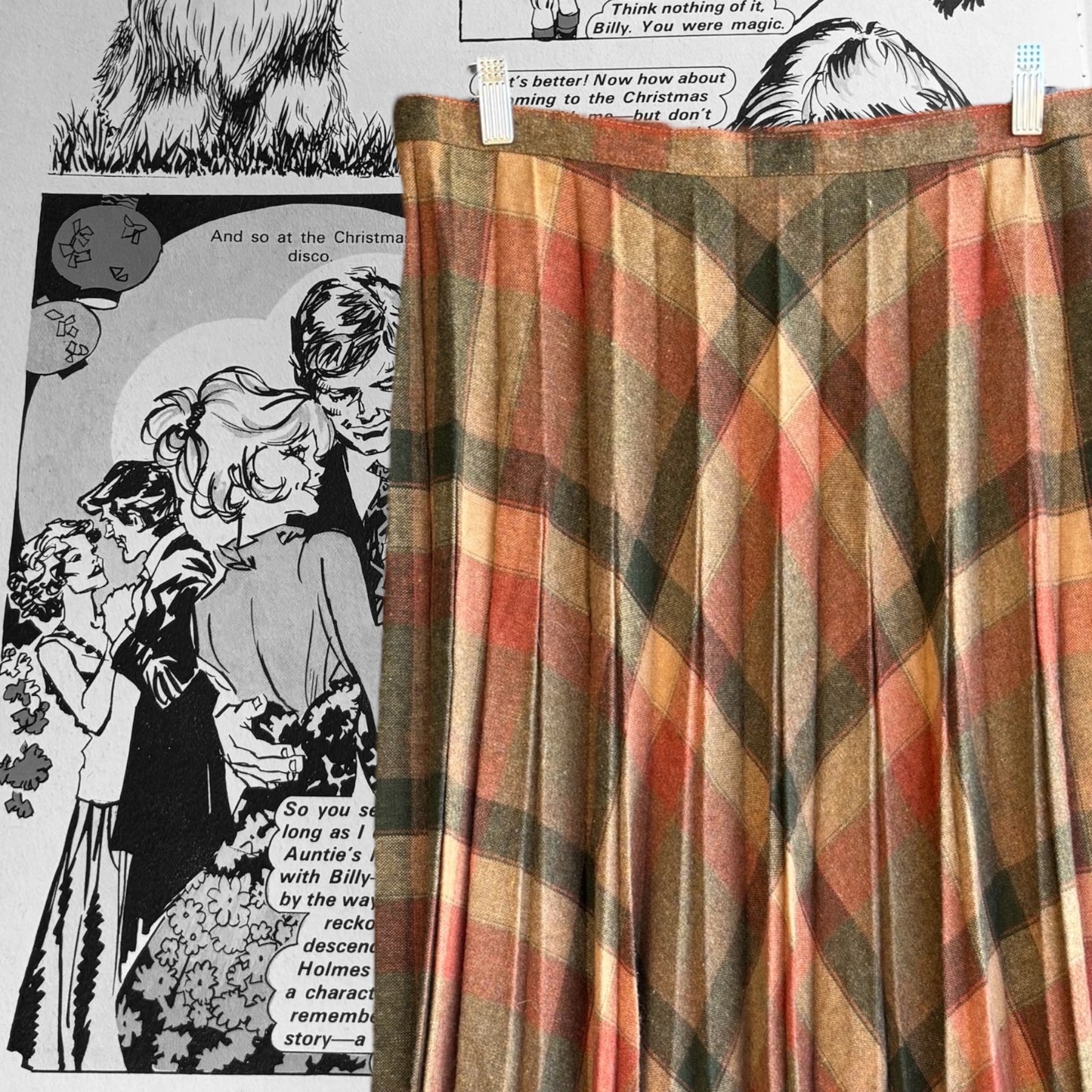 Brianna Plaid Skirt Size 12/14