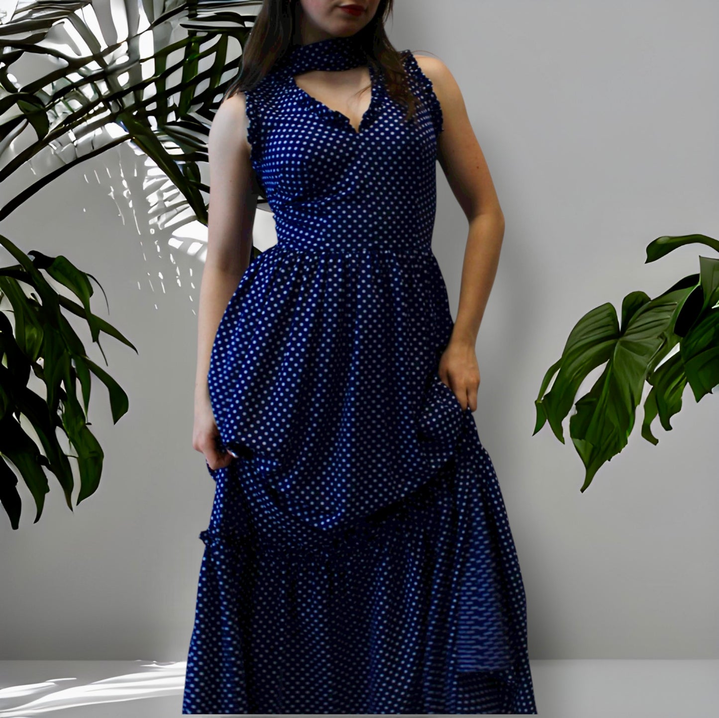 Jennifer Polka Dot Dress Size S