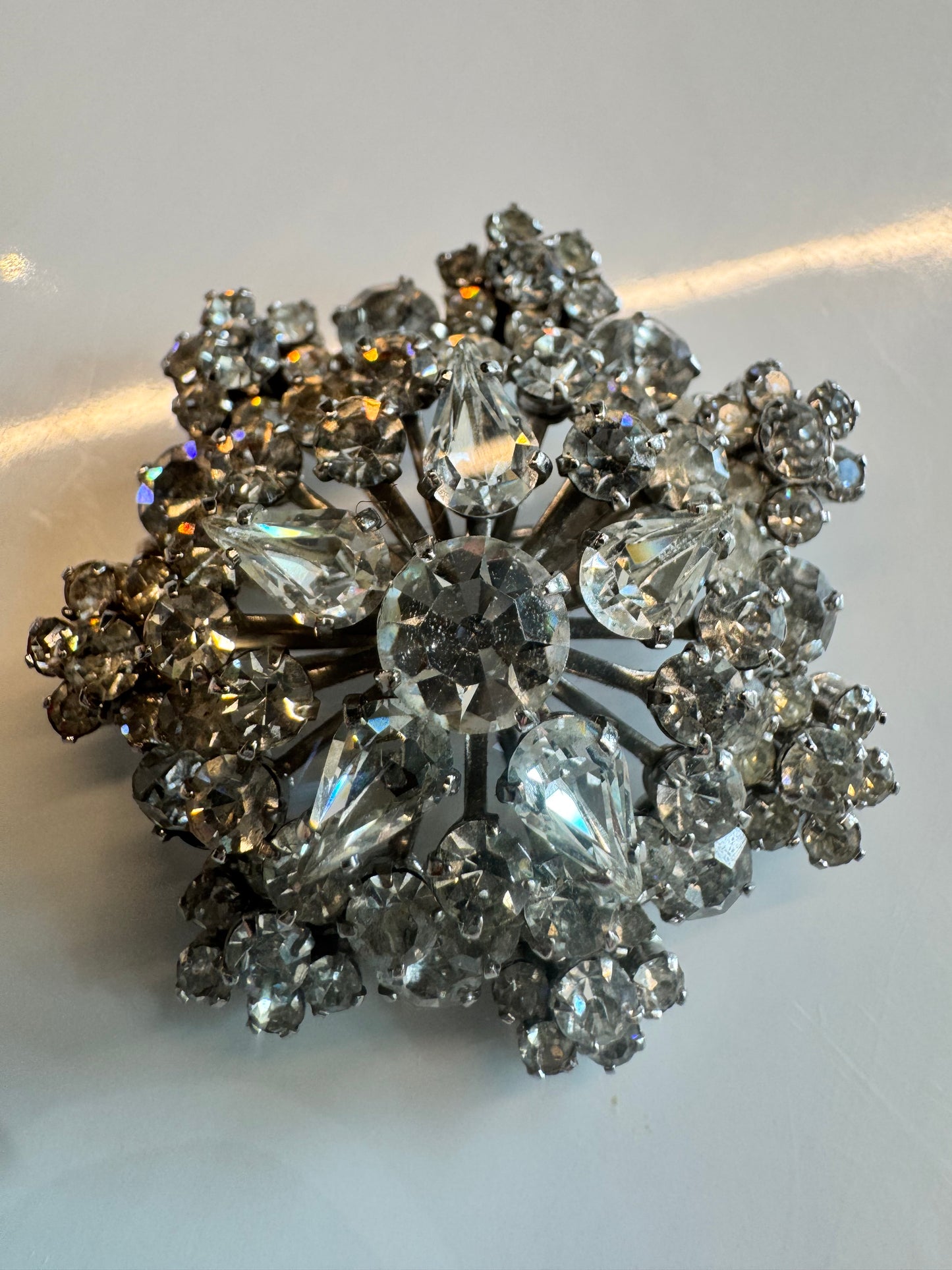 Sylvia Diamate Brooch