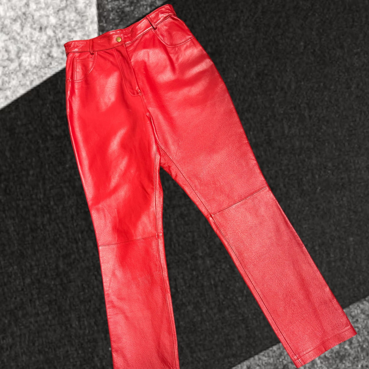 The Cars red leather Pants Size 10/ 12             S/Mens