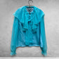 Carol Gets Frilly 70's Aqua Blouse 12