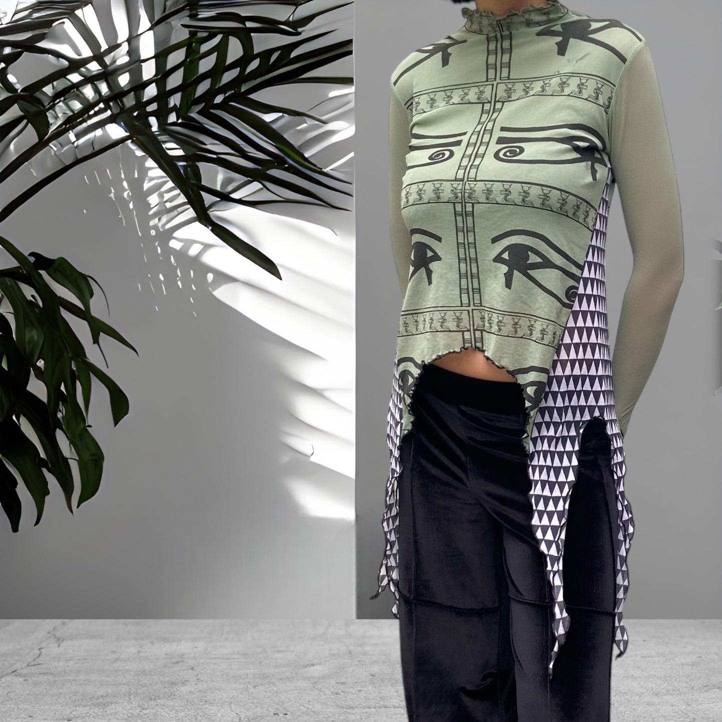 Cleo Long sleeve Top Size M