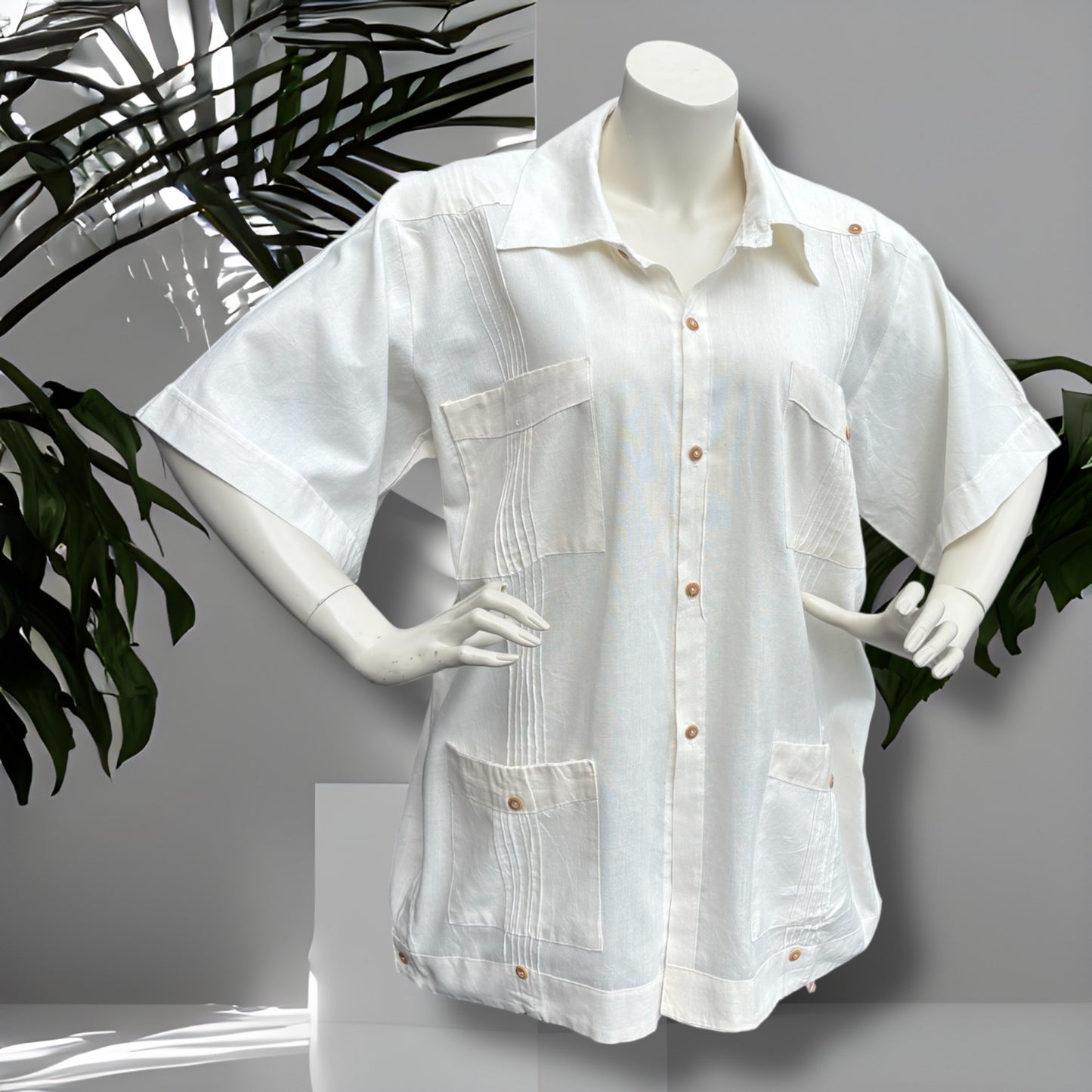 Cooper Vintage Linen Shirt Size XL