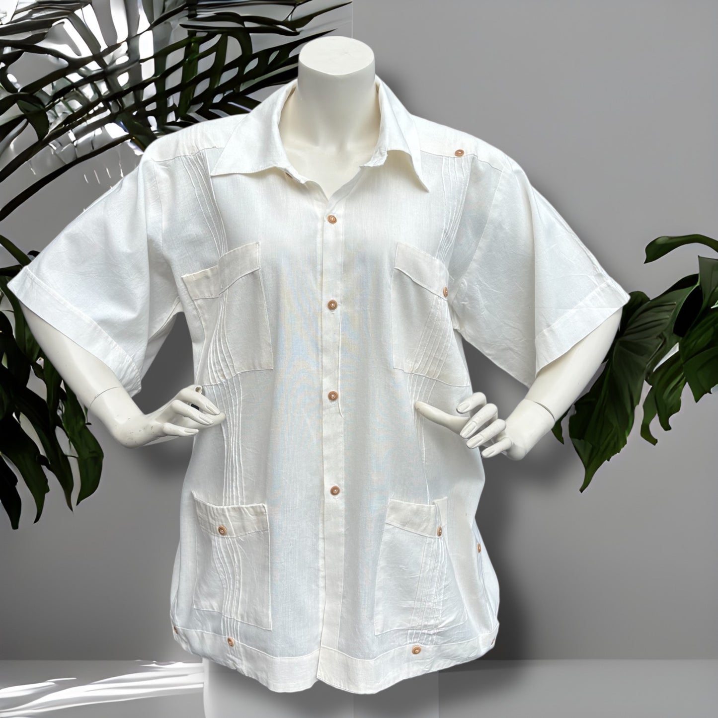 Cooper Vintage Linen Shirt Size XL