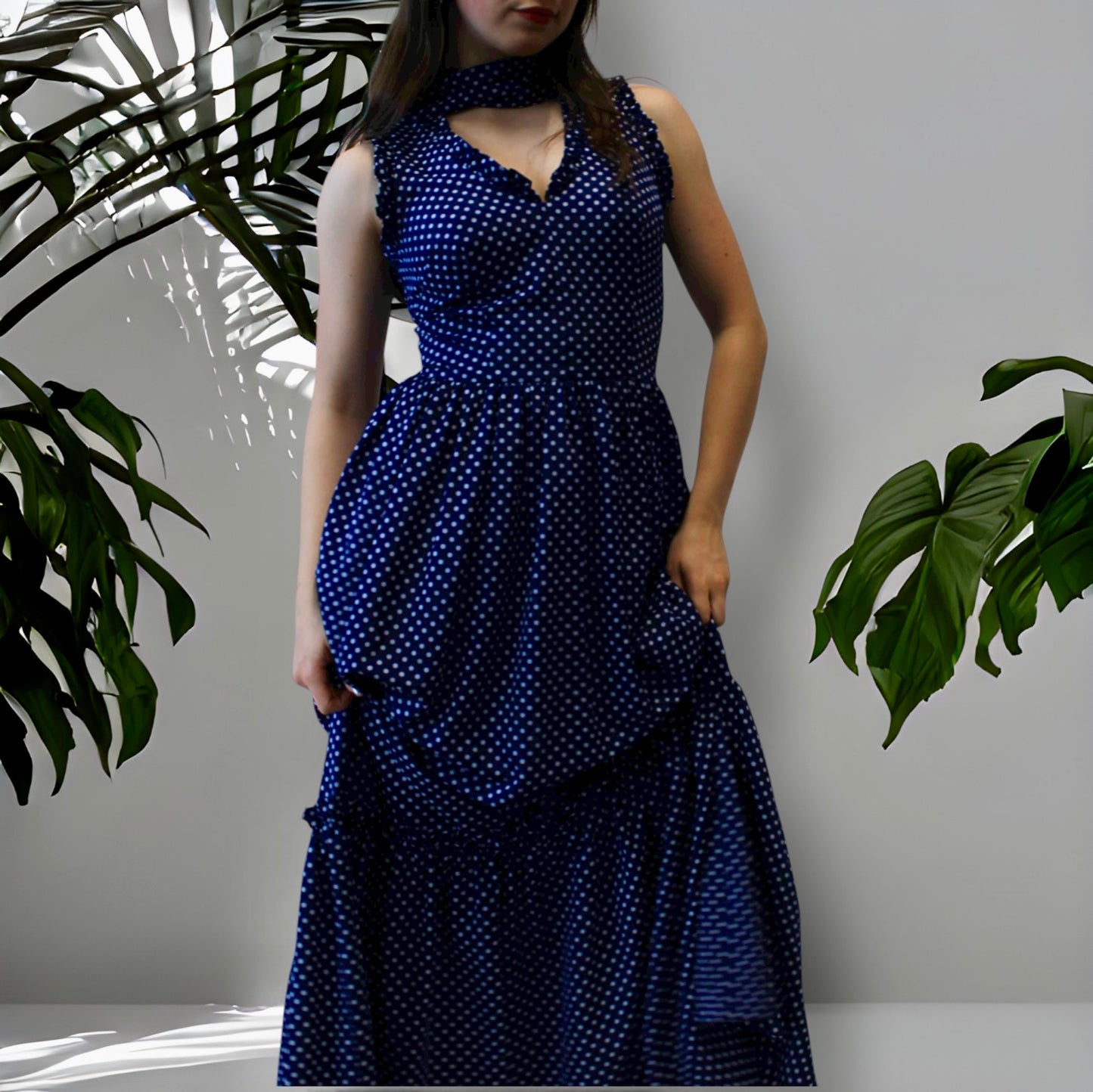 Jennifer Polka Dot Dress Size S