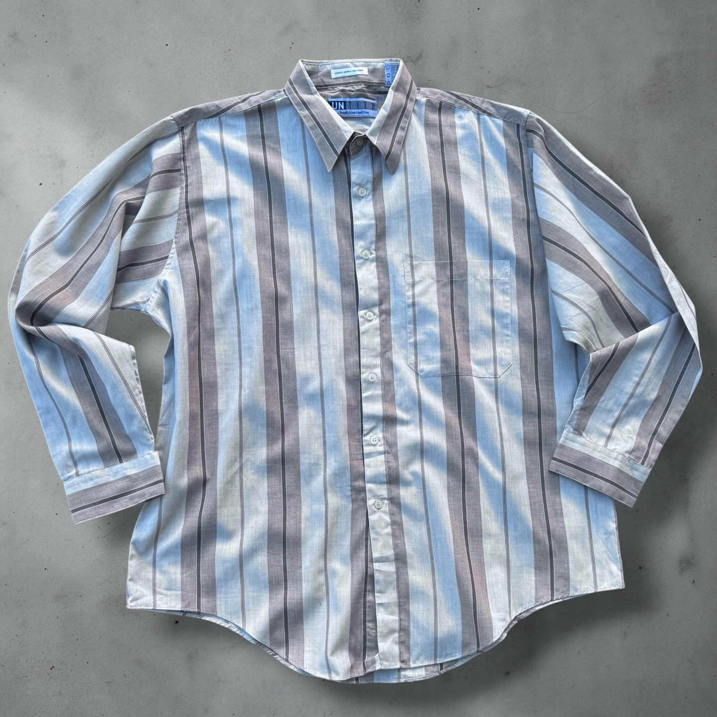 Bradley Stripe Button Up Shirt Size XL