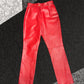 The Cars red leather Pants Size 10/ 12             S/Mens