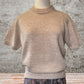 Oatmeal Knit Top Size 12