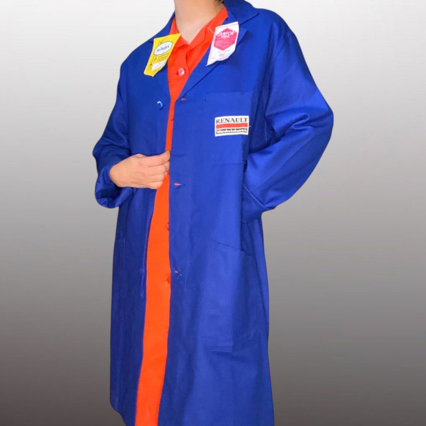 Renault Blue Workwear Coat Size M