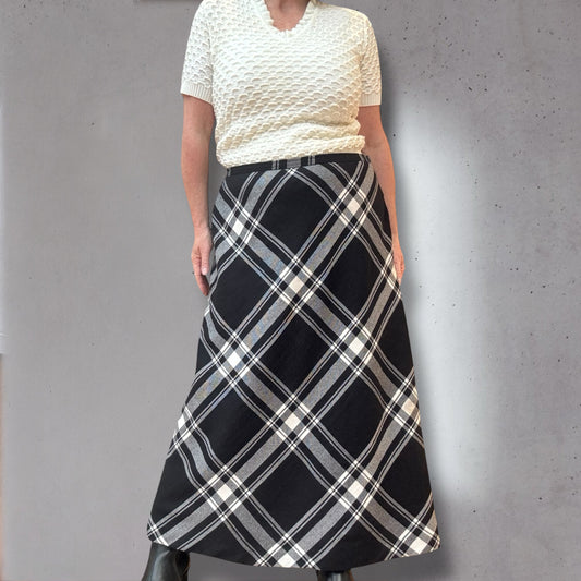 Belinda Plaid Skirt Size 14
