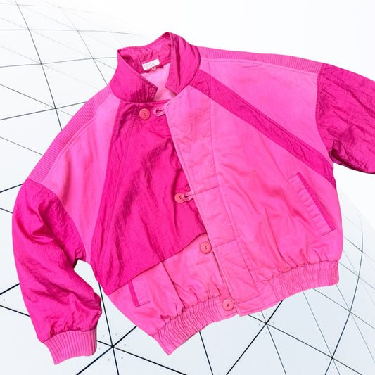 Power Pink 80’s Puffer Size L