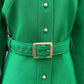 House of Carol Green Skirt Suit Size  10