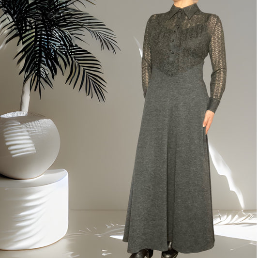 Moontide Grey Dress Size 8 ~10