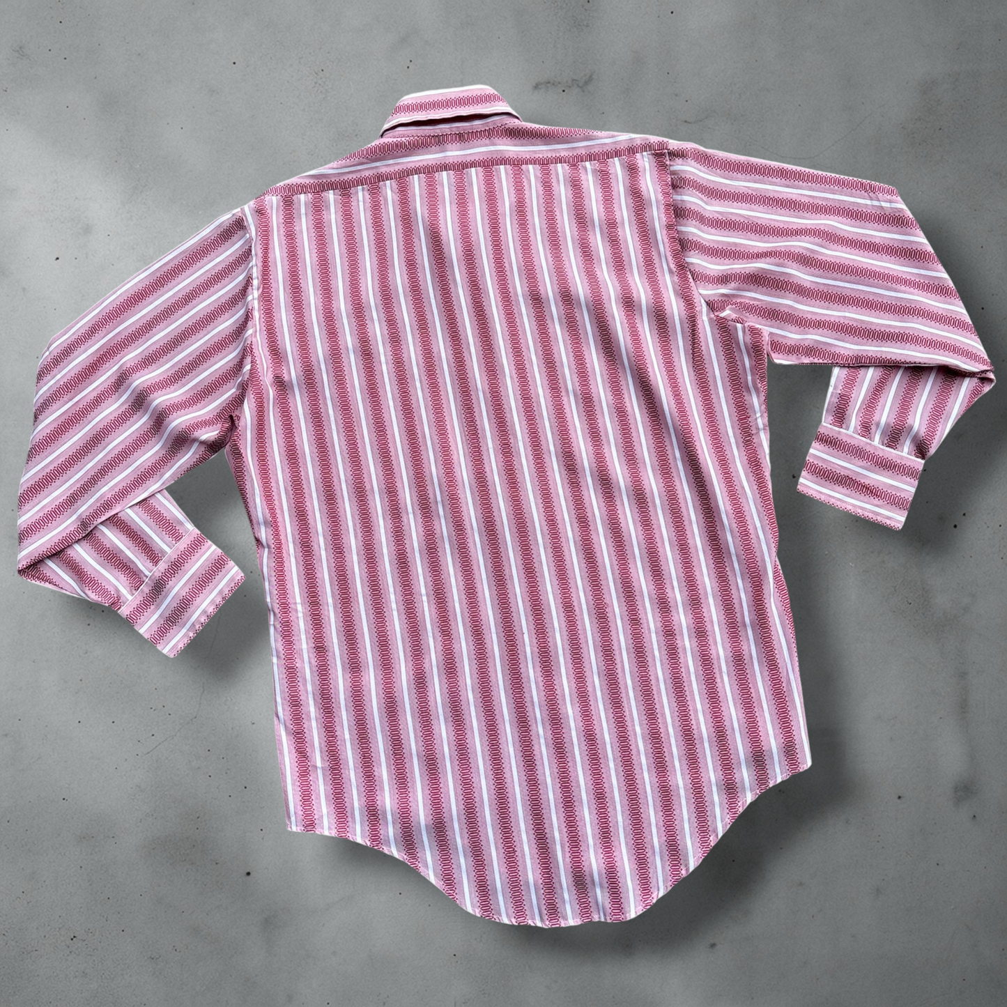 Dalton Stripe 70’s Button Up Shirt Size M