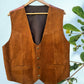 Chase Suede Western Vest Size L