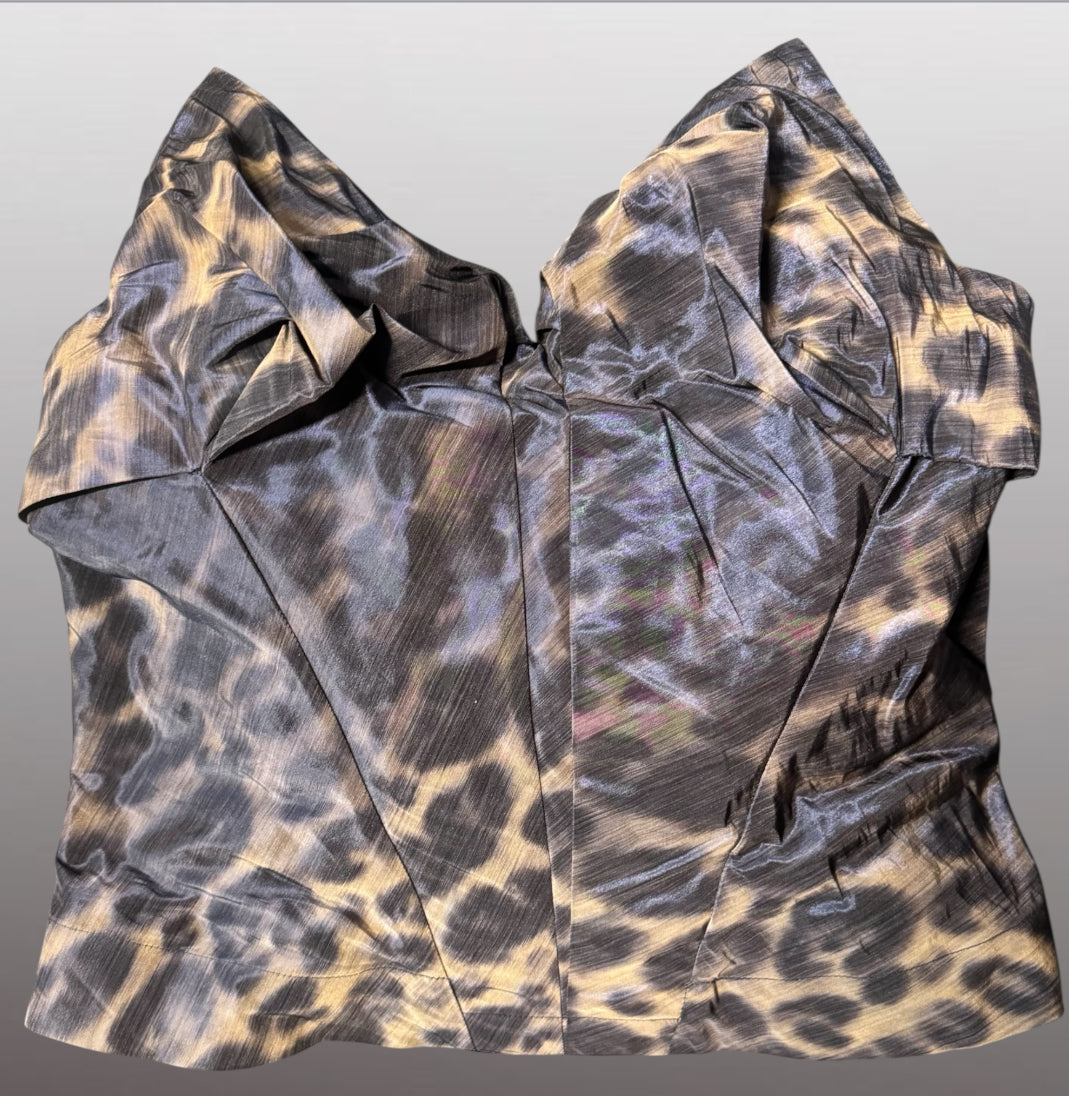 All Saints Animal Bustier Size 12