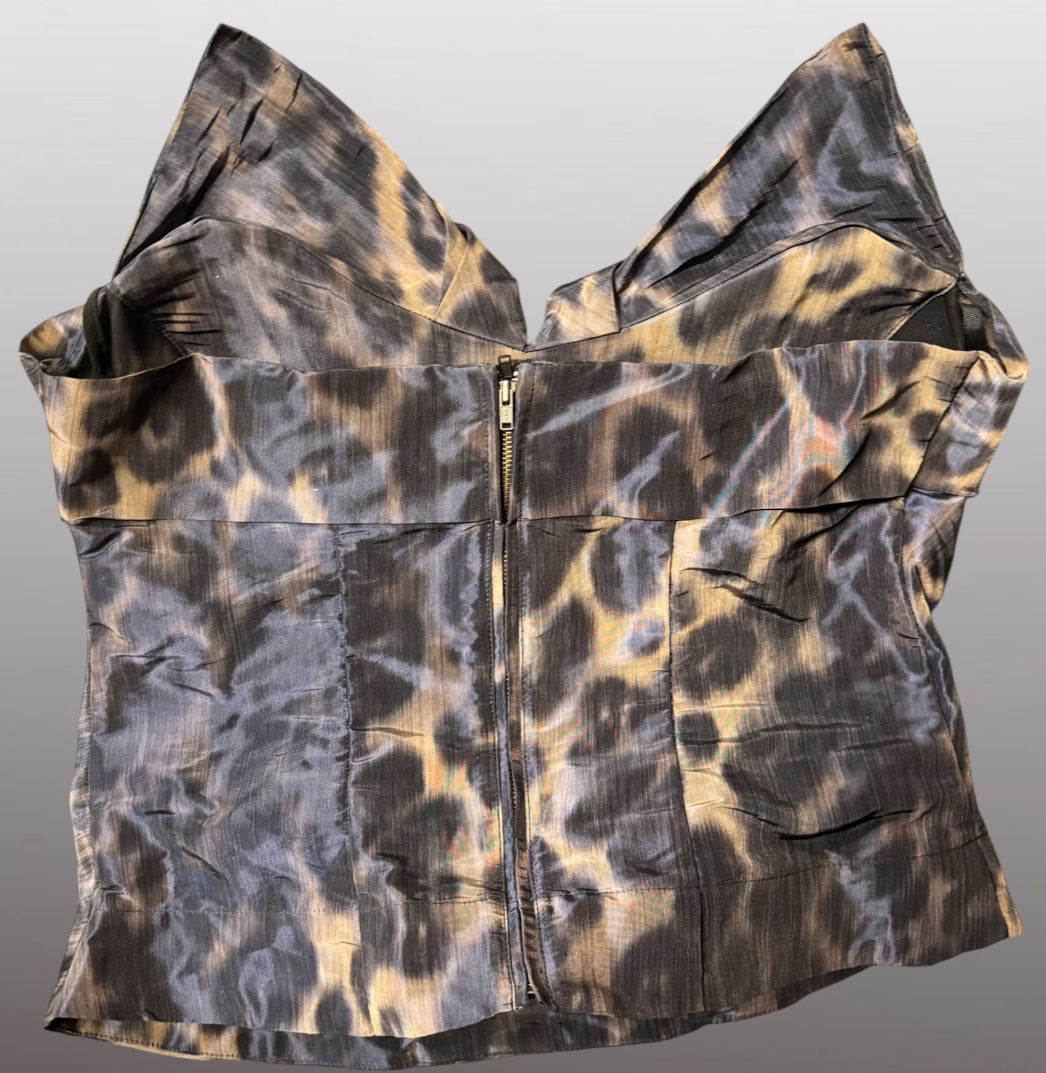 All Saints Animal Bustier Size 12