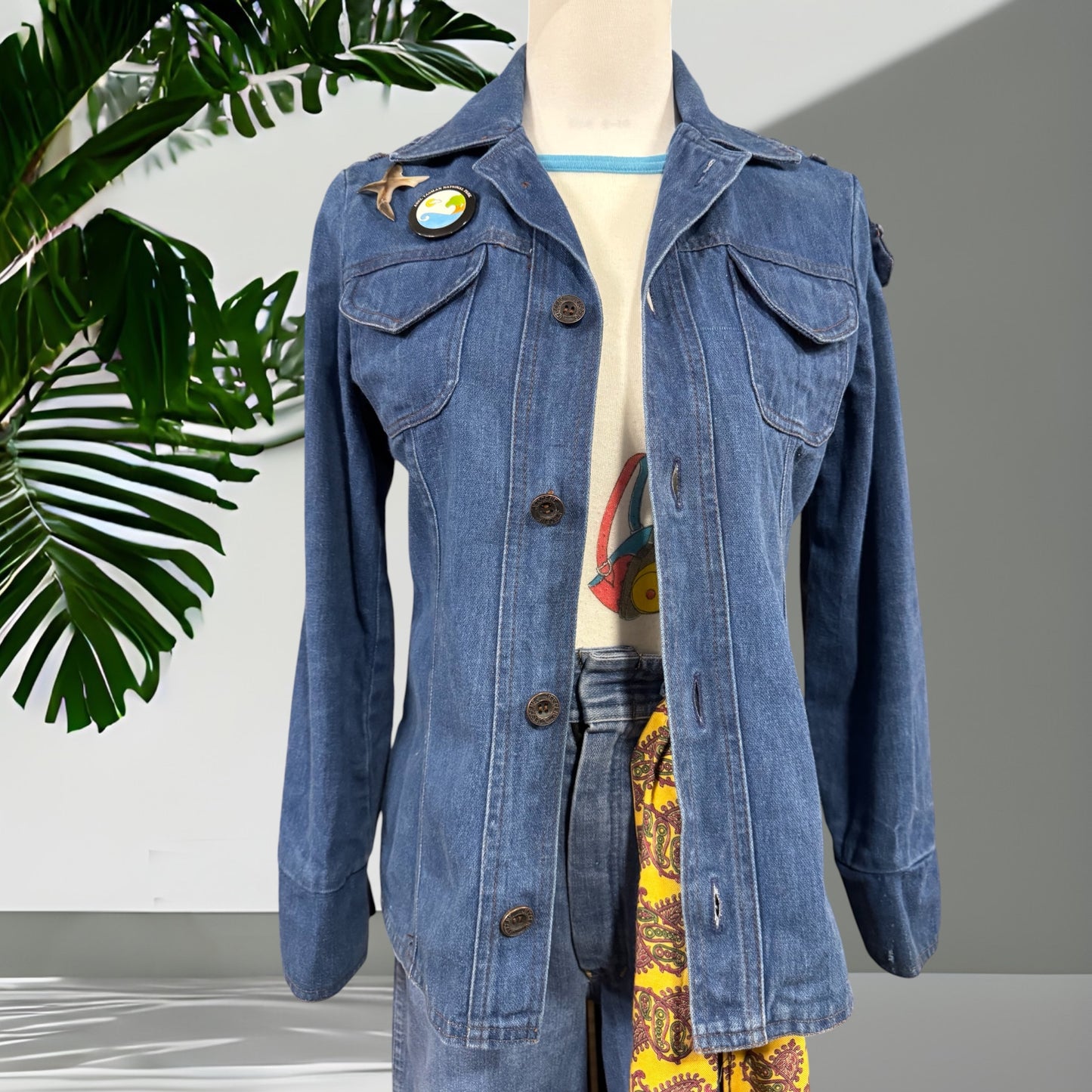 Jet Scene 70’s Shacket Size 6/8